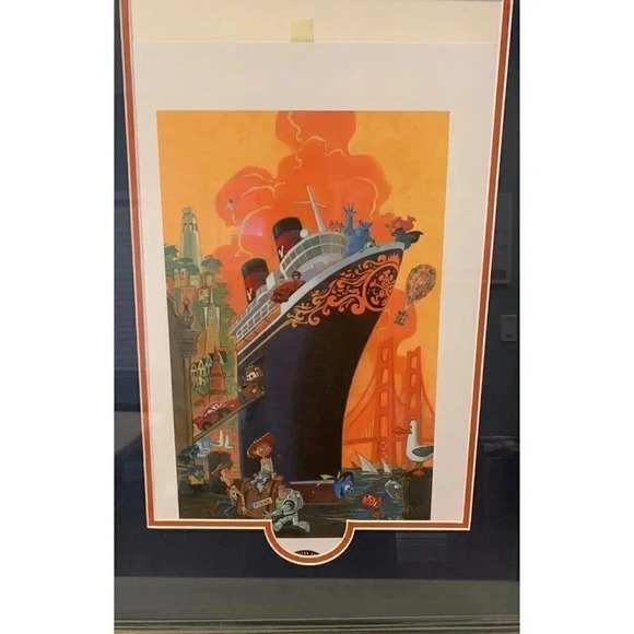 Framed disney art - Picture 3 of 7